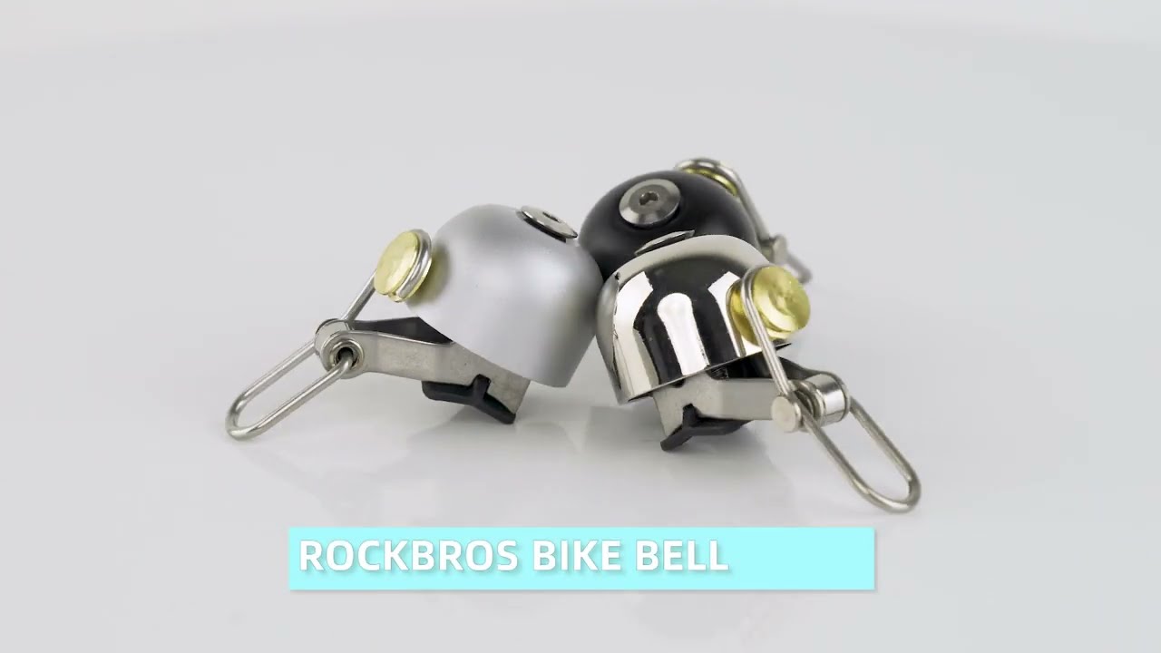 How To Install ROCKBROS 2016-1A Bicycle Vintage Brass Bell ?  #rockbros #bell