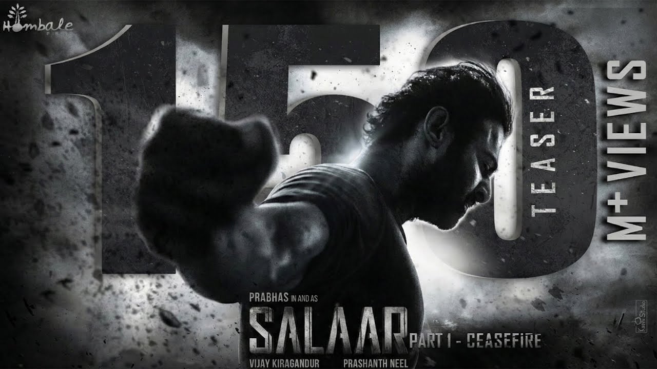 Salaar Teaser | Prabhas, Prashanth Neel, Prithviraj, Shruthi Haasan, Hombale Films, Vijay Kiragandur