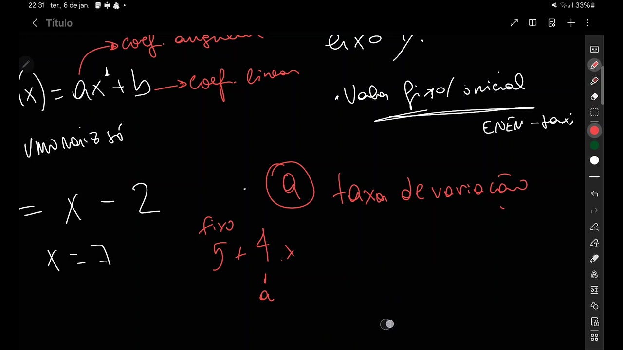 Funções para ENEM e UEA parte 2