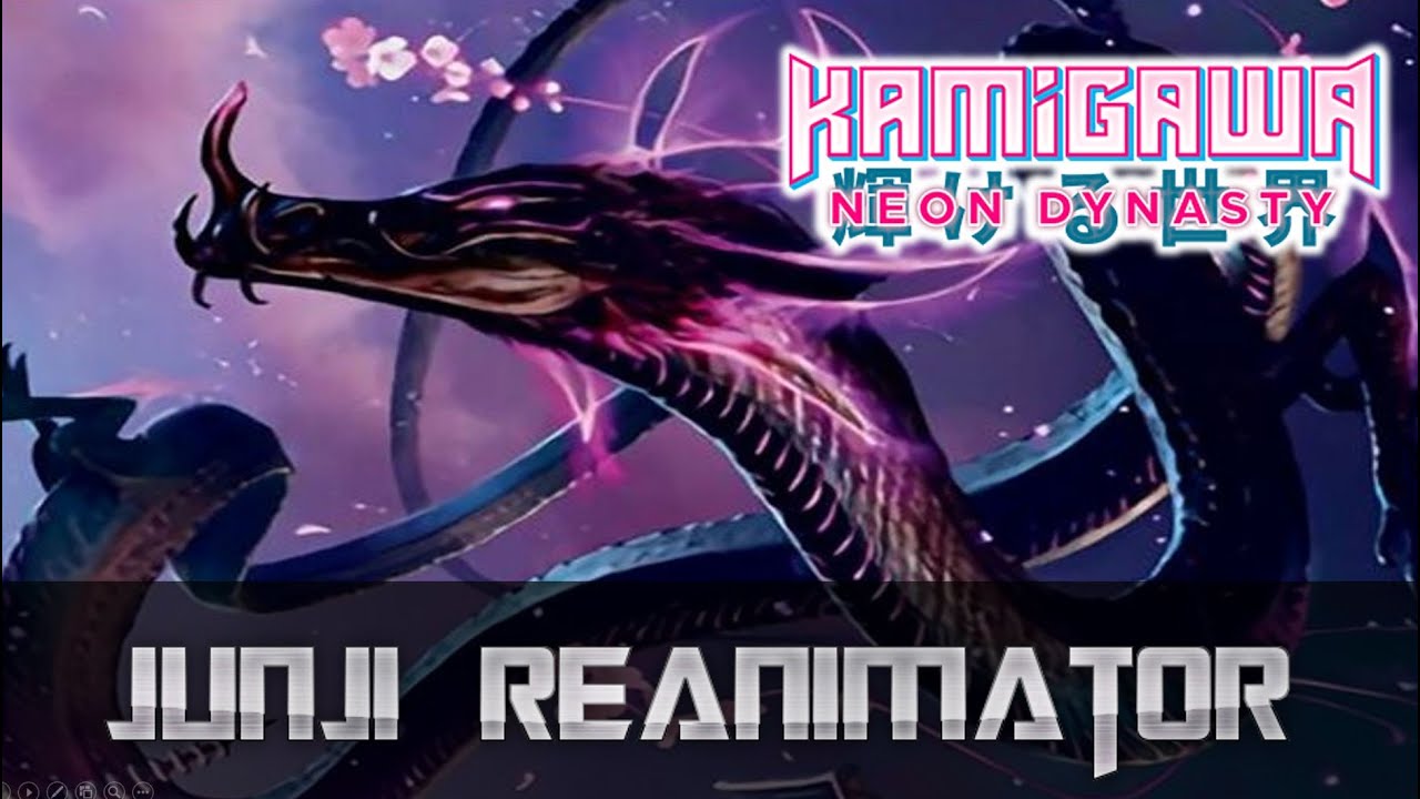 Junji, the Midnight Sky | Mono-Black Reanimator | Kamigawa: Neon Dynasty | Gameplay | MTGA | Brawl