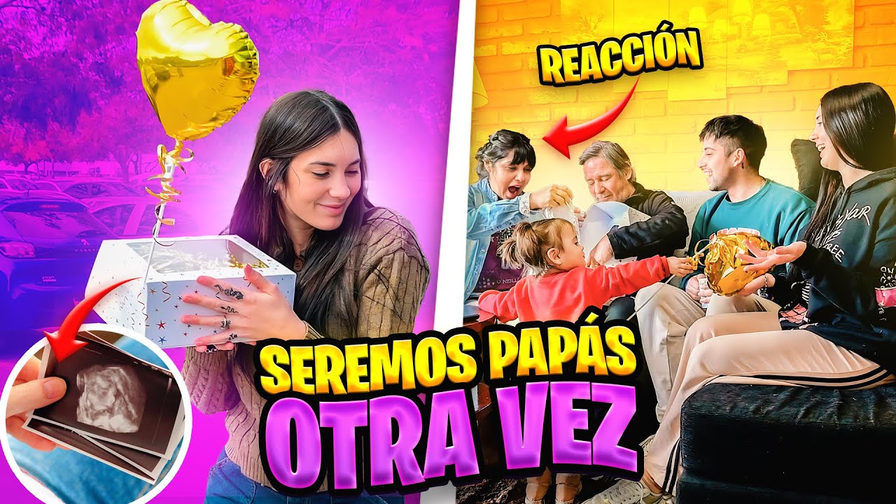 REACCION DE NUESTROS PADRES AL DARLES LA NOTICIA DEL EMBARAZO🤯🤰🏻