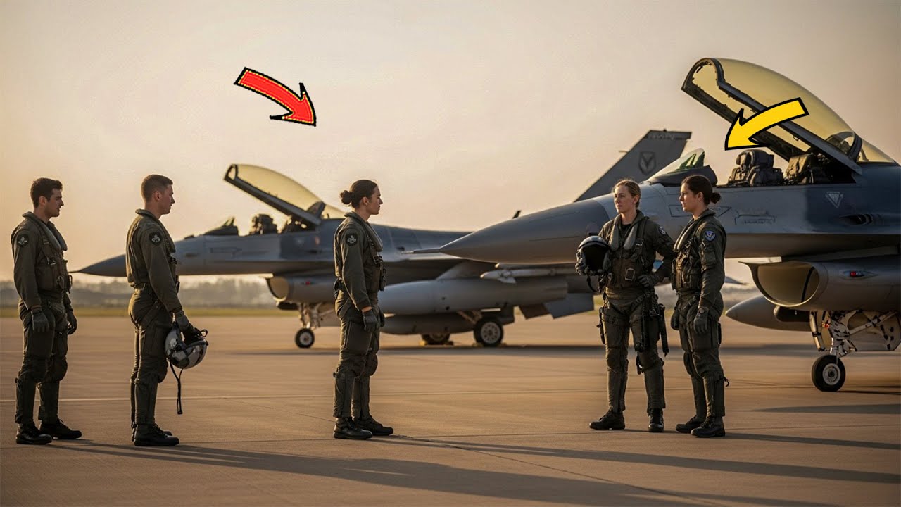 Sie wussten nicht, dass sie Pilotin war,Bis der Feind angrif,und sie 4MiGs in einer Mission abschoss