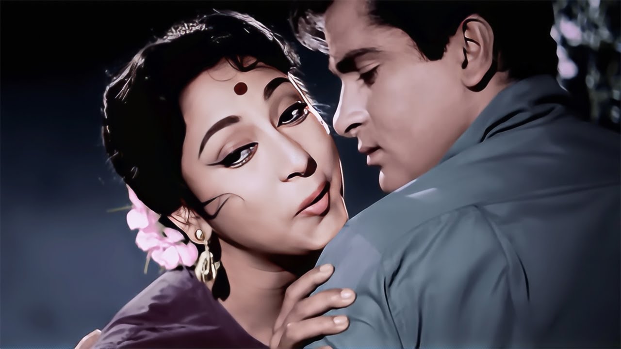 Masoom Chehra Ye Qatil Adayen 4K In COLOR | Mohd Rafi, Lata Mangeshkar | Shammi Kapoor, Mala Sinha