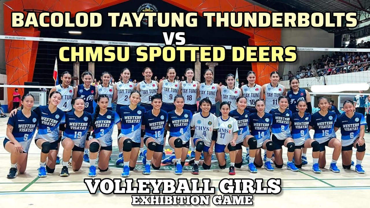 BACOLOD TAYTUNG THUNDERBOLTS (BTTHS)  vs CHMSU SPOTTED DEERS  | Volleyball Girls FRIENDLY MATCH