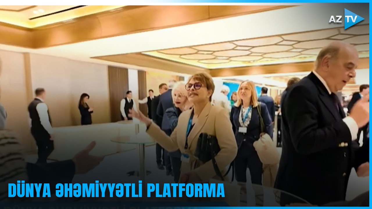 XIII Qlobal Bakı Forumu diqqət mərkəzindədir