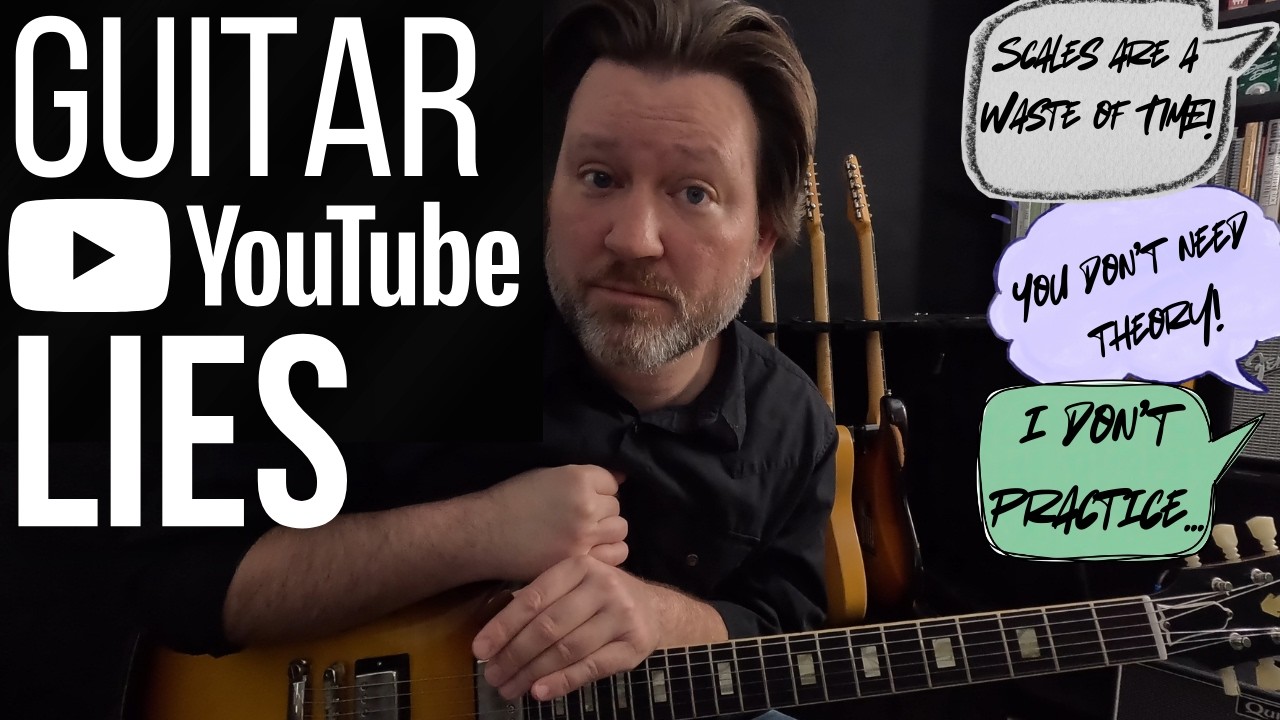 Самые распространённые заблуждения на YouTube о практике игры на гитаре | Нужна ли вам теория муз...