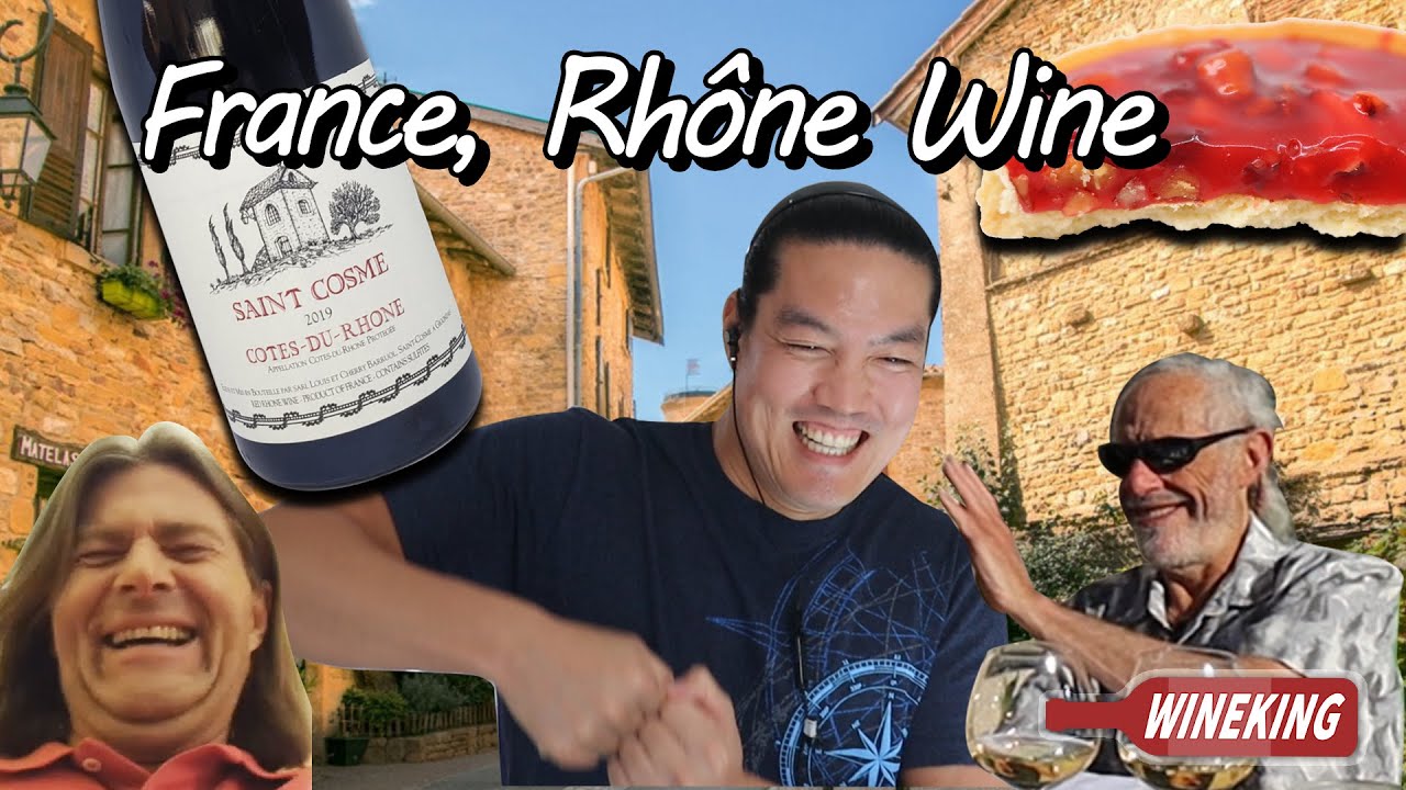 Beautiful Rhone wine, must-visit towns in France near Lyon, local food