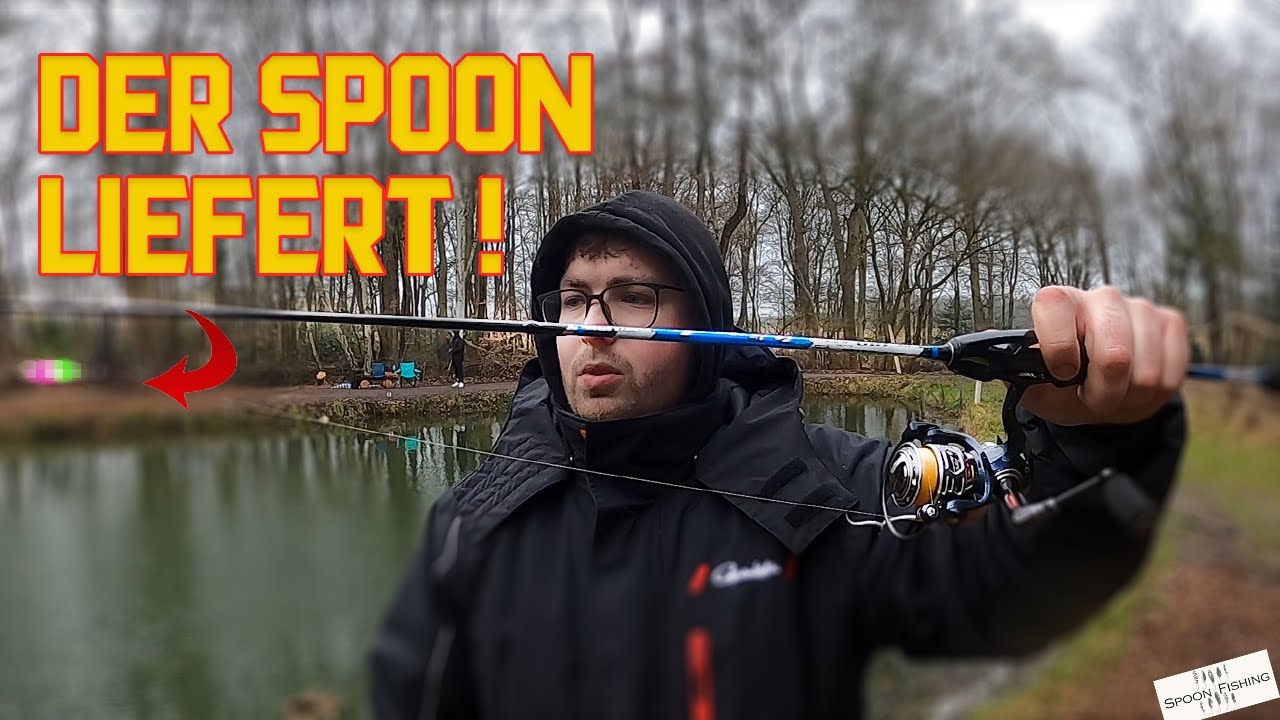 Mit diesem SPOON fängt JEDER! | Forellenangeln im Angelpark an der Luhe