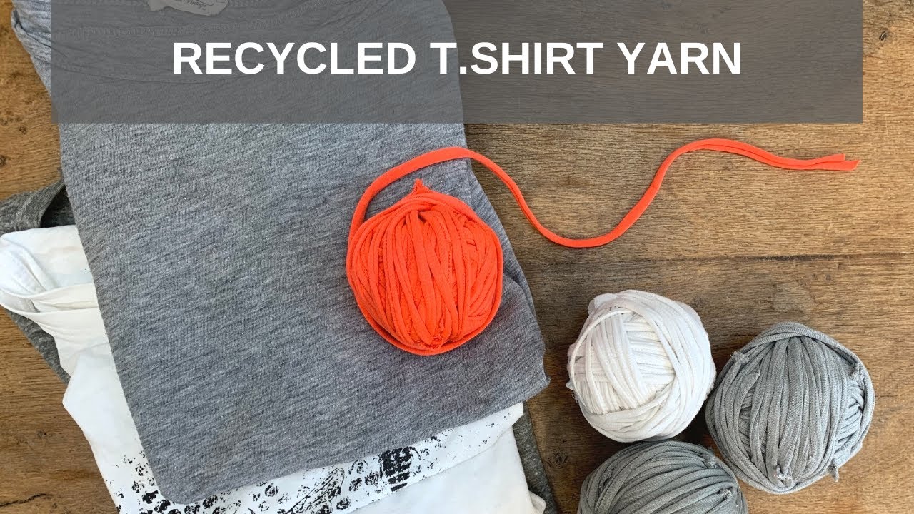 How to Make T-Shirt Yarn in a Continuous Thread with Minimal Waste