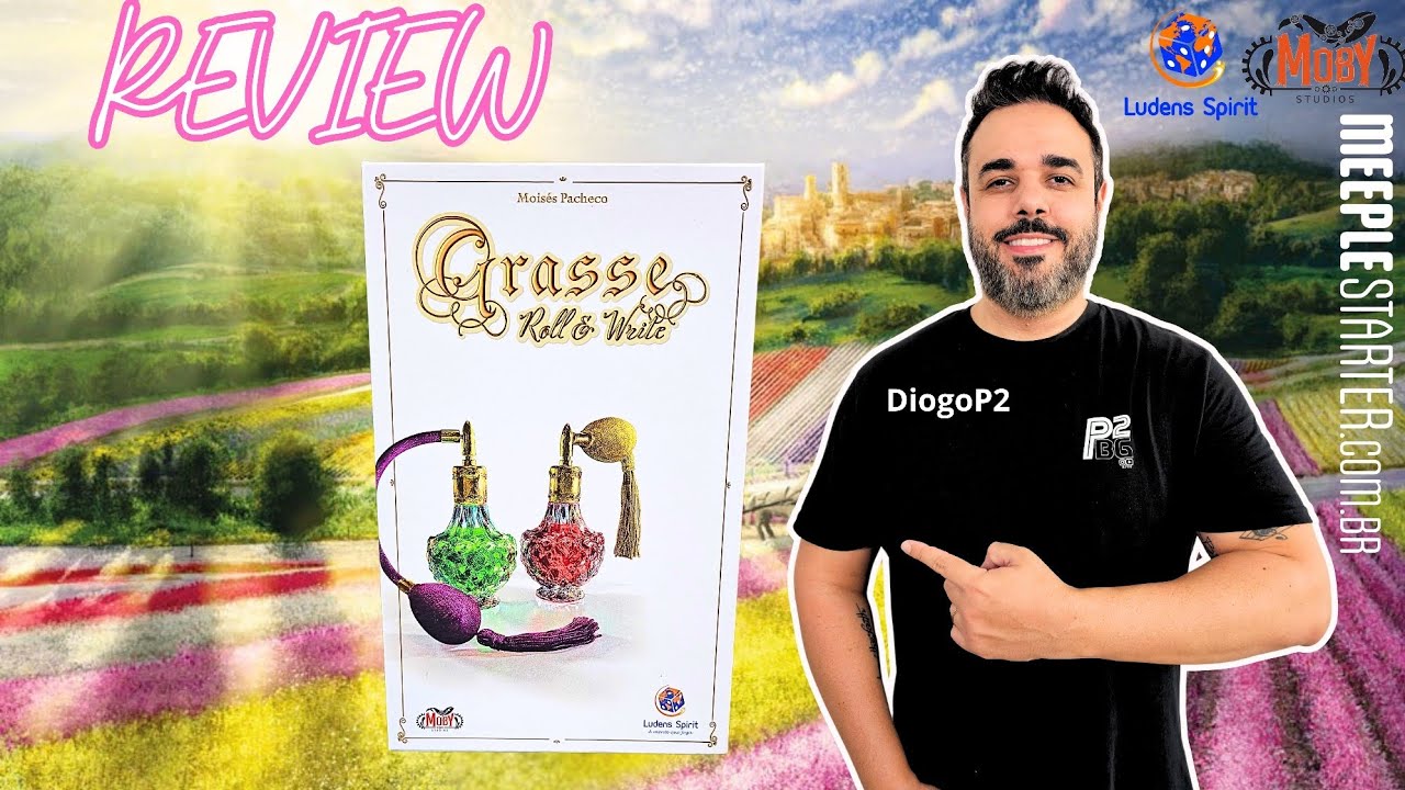 Grasse Roll & Write | Como Jogar + Review