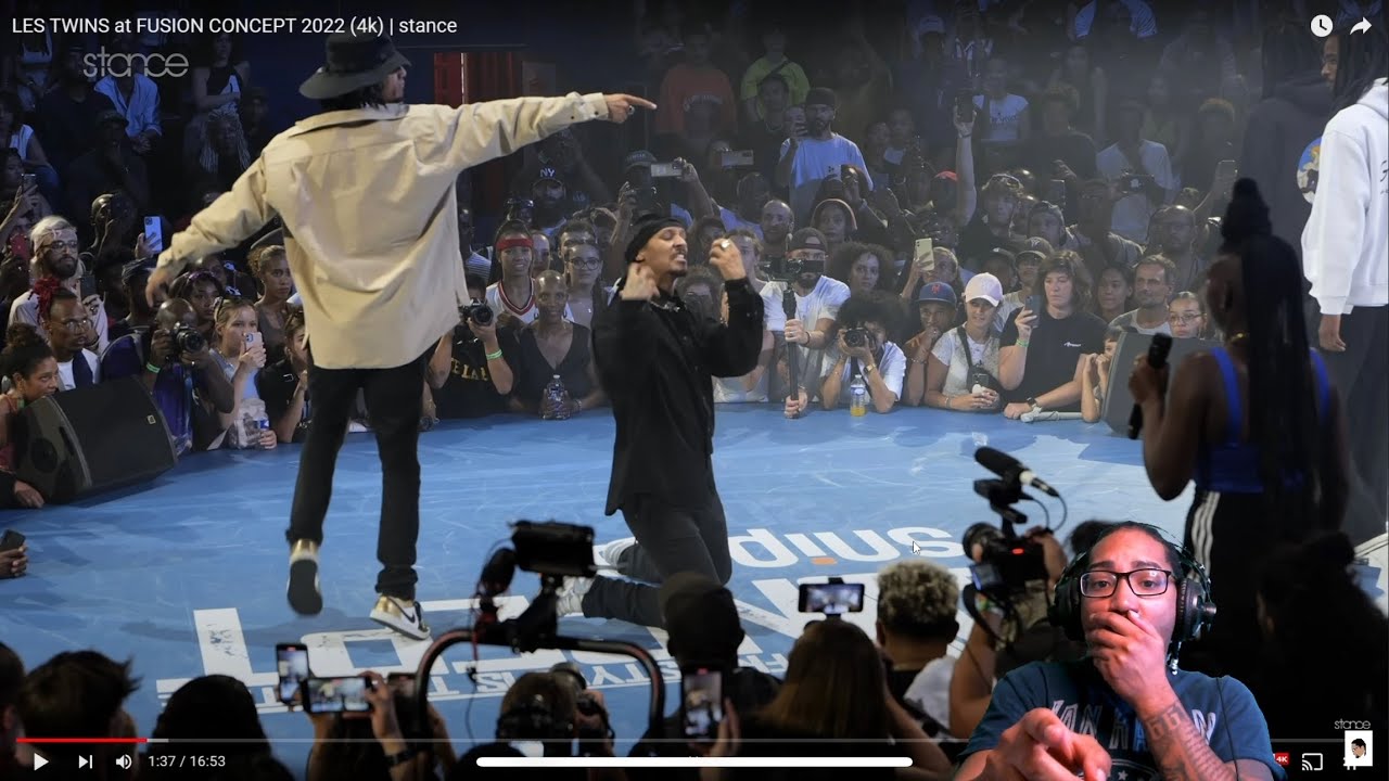 LES TWINS at FUSION CONCEPT 2022 (4k) | stance REACTION!!
