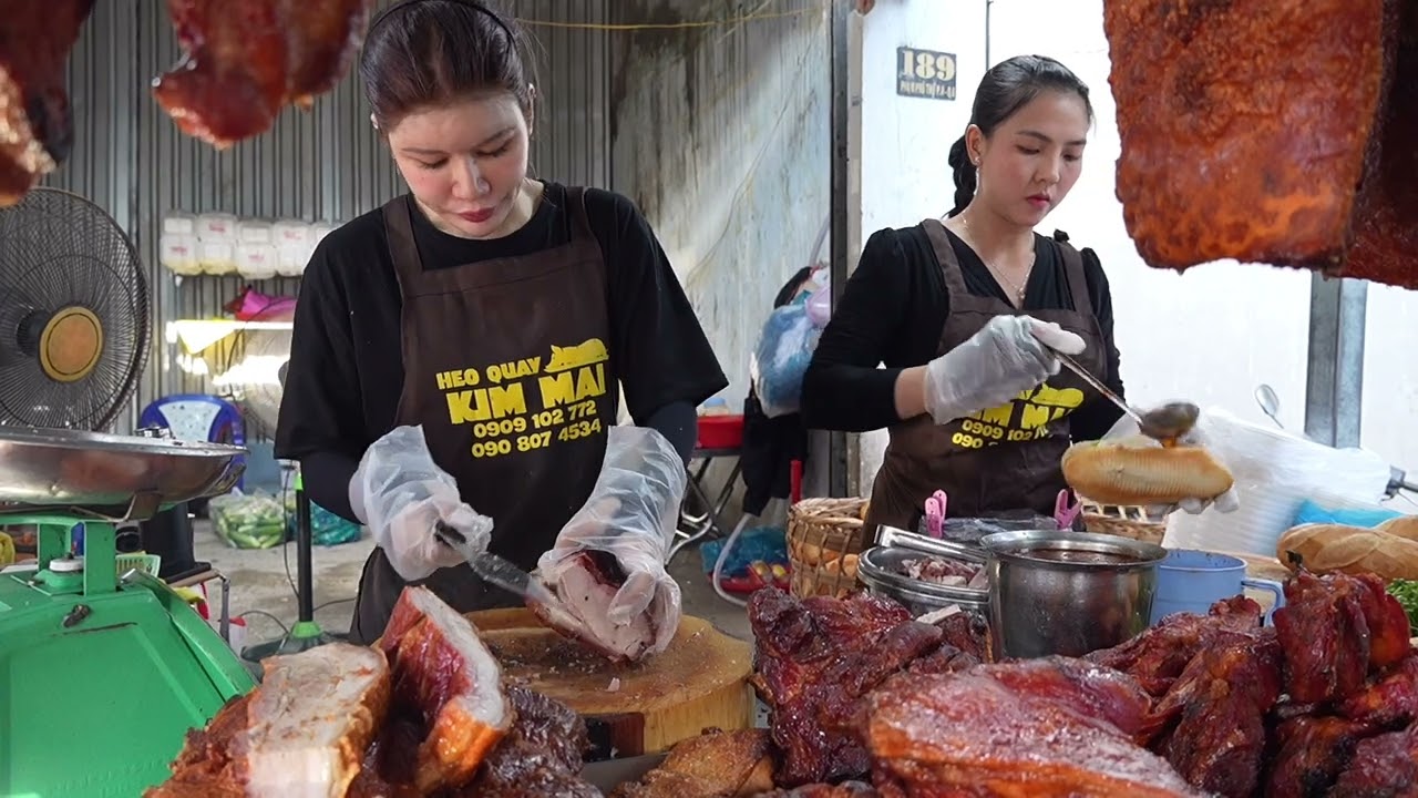 Khiếp heo quay Kim Mai lên cơn sốt, đại gia chi gần  10 triệu mua hết mâm heo quay