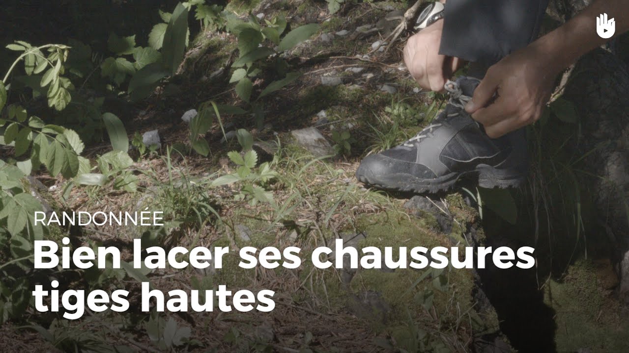Comment bien lacer ses chaussures de randonnée | Randonnée