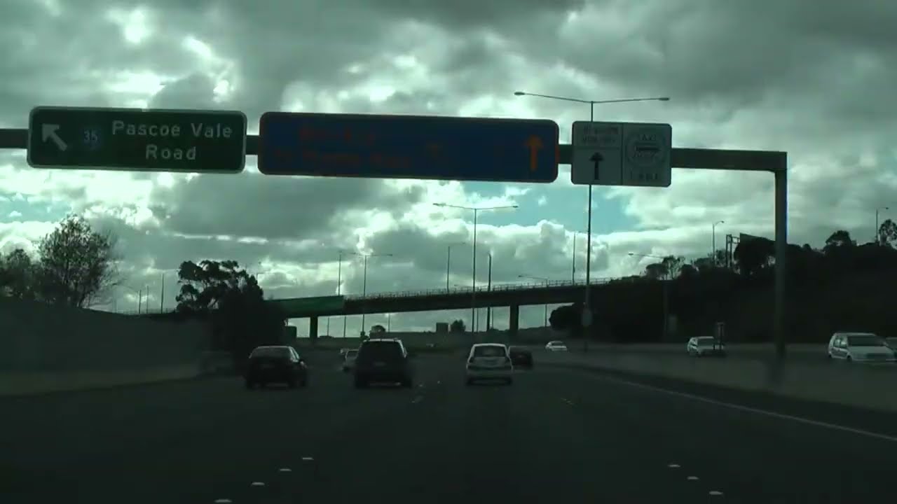 Melbourne freeways - Timelapse Movie