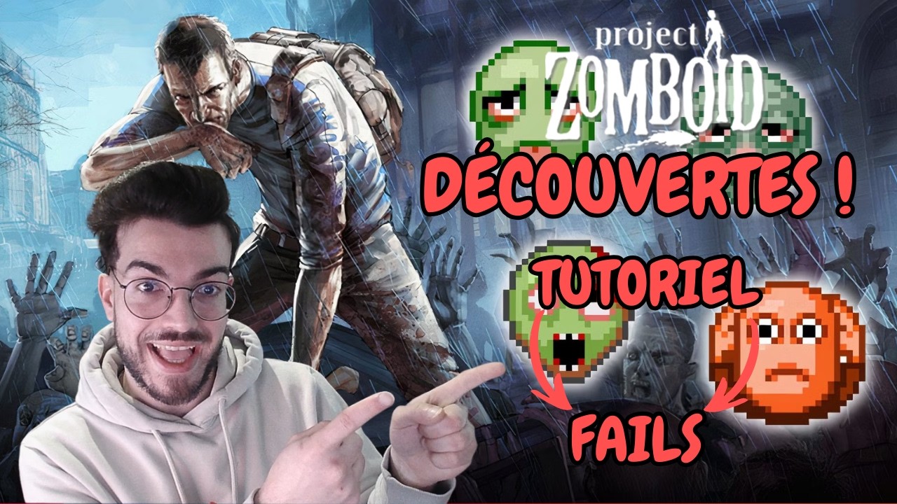 Survie dans un monde de ZOMBIES ! | Découverte Project Zomboid
