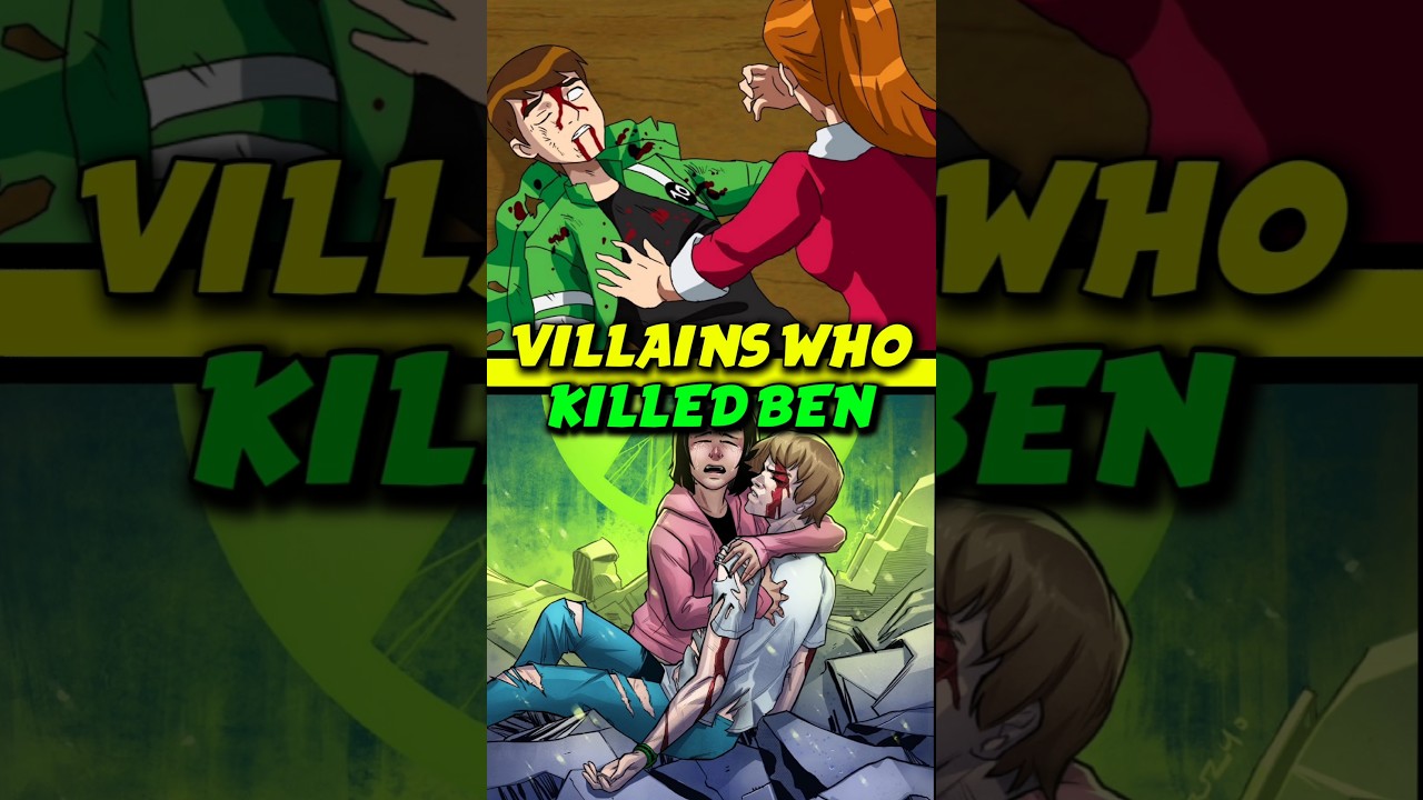 Злодеи, которые на самом деле убили Бена 10 | #ben10 #мультфильм#ben10смерть #ben10alienforce#ben...