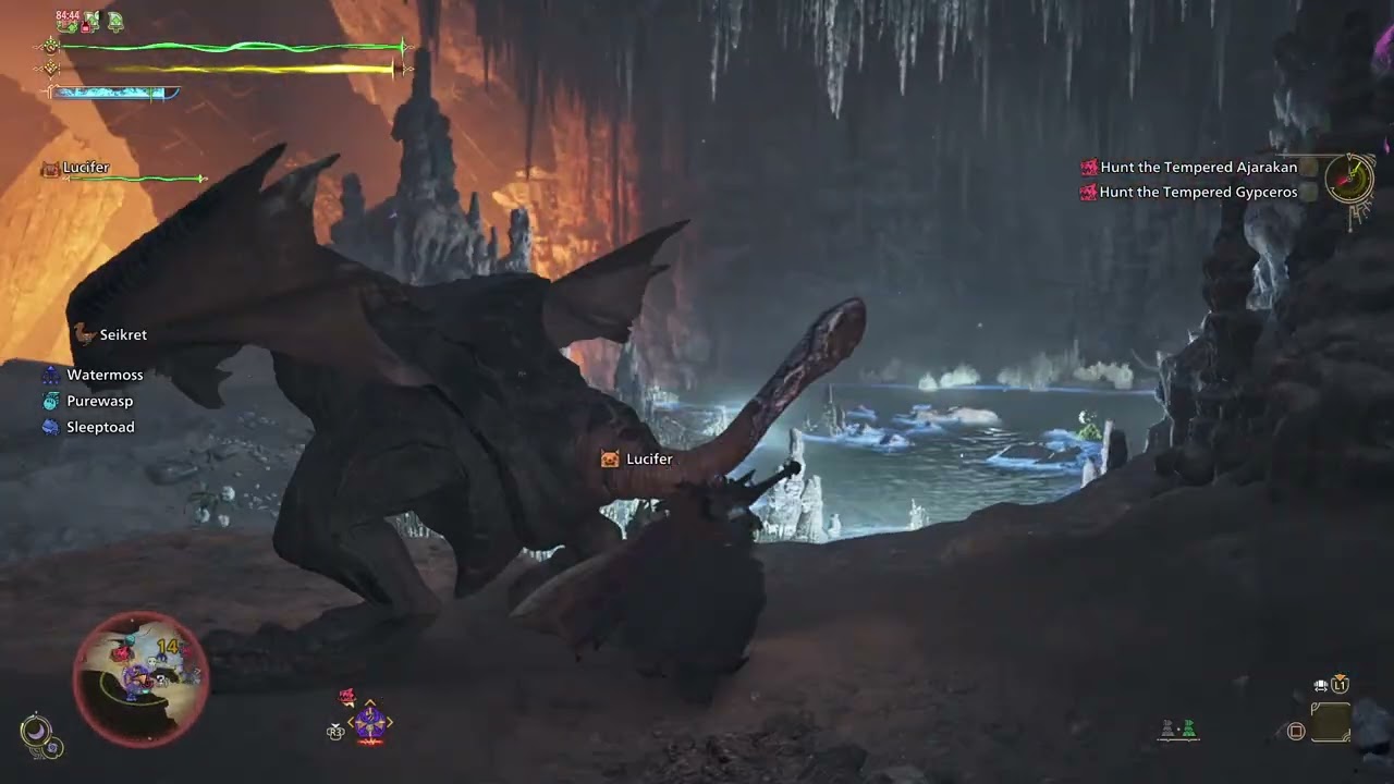 Great Sword | 6*5 Tempered Ajarakan & 6*5 Tempered Gypceros | 17' 32" | MH: Wilds [Part 298]