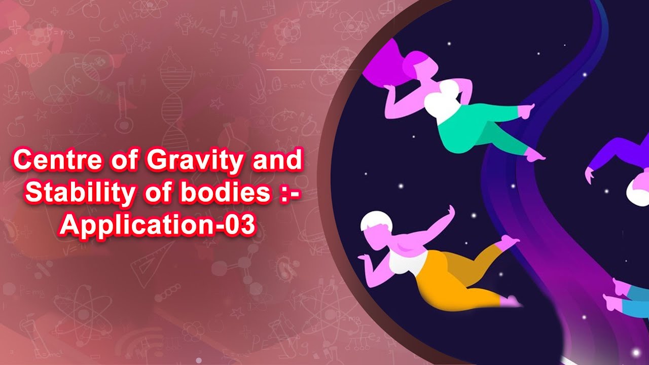 Centre of Gravity and Stability of bodies:-Application-03