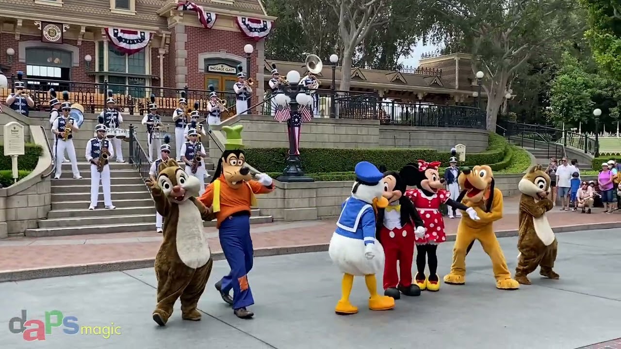 Live the Magic - Disneyland Band with Mickey and Friends at Disneyland