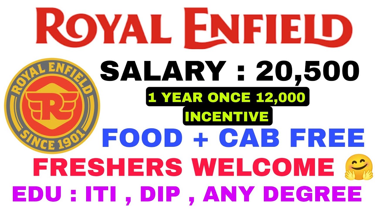 Royal Enfield manufacturing jobs | private company jobs in Chennai | Chennai jobs | diploma jobs 