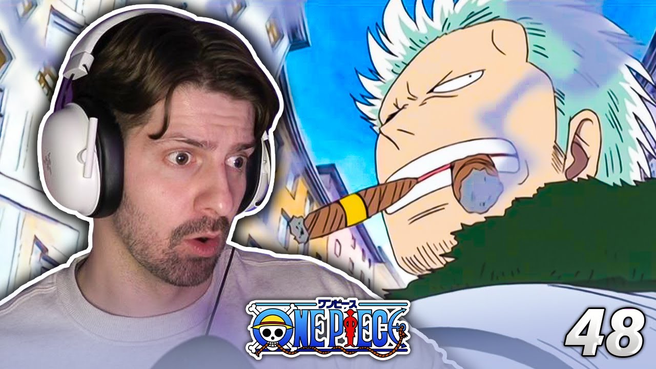 I Love Smoker Already - One Piece Anime Reaction ~ Episode 48 Dub