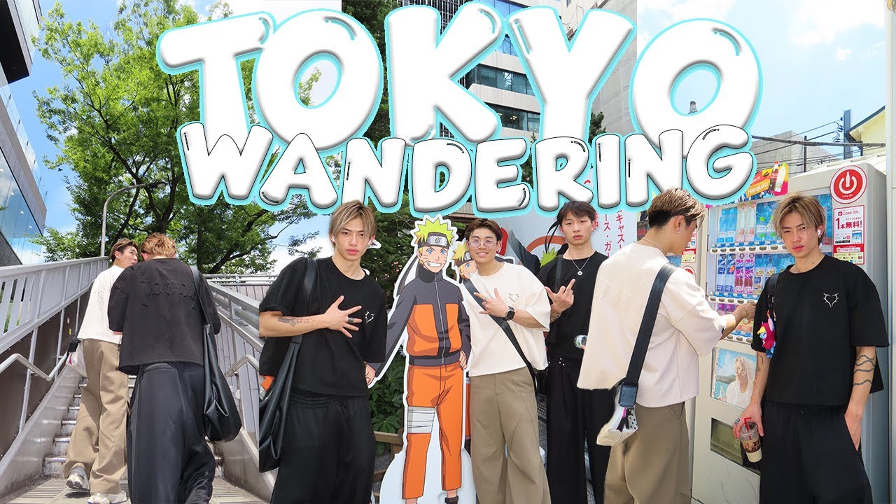 WANDERING TOKYO *with 3 idiots*