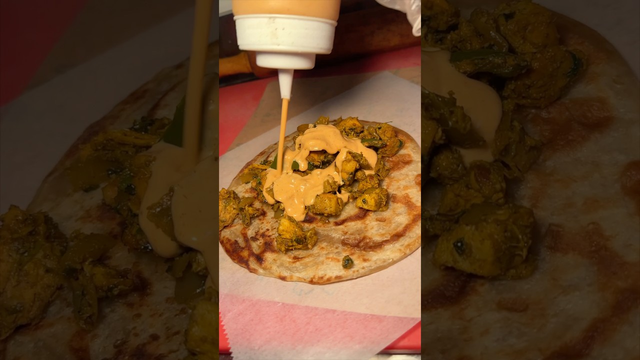 The PARATHA ROLLS from Shirleys India in New Rochelle, NY! 🔥🤤#DEVOURPOWER