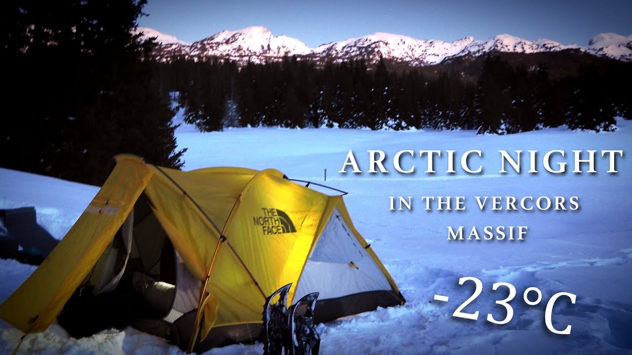 Bivouac par -23°C - Nuit arctique dans le Vercors