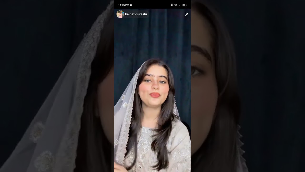 Kainat qureshi nikkah event😂 || kainat Qureshi today TikTok live 