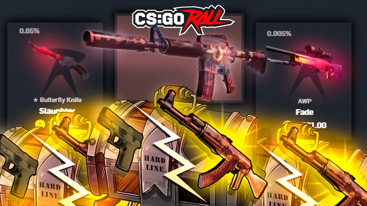 THE HARDLINE CASE OPENING PAID *INSANE* (CSGOROLL)