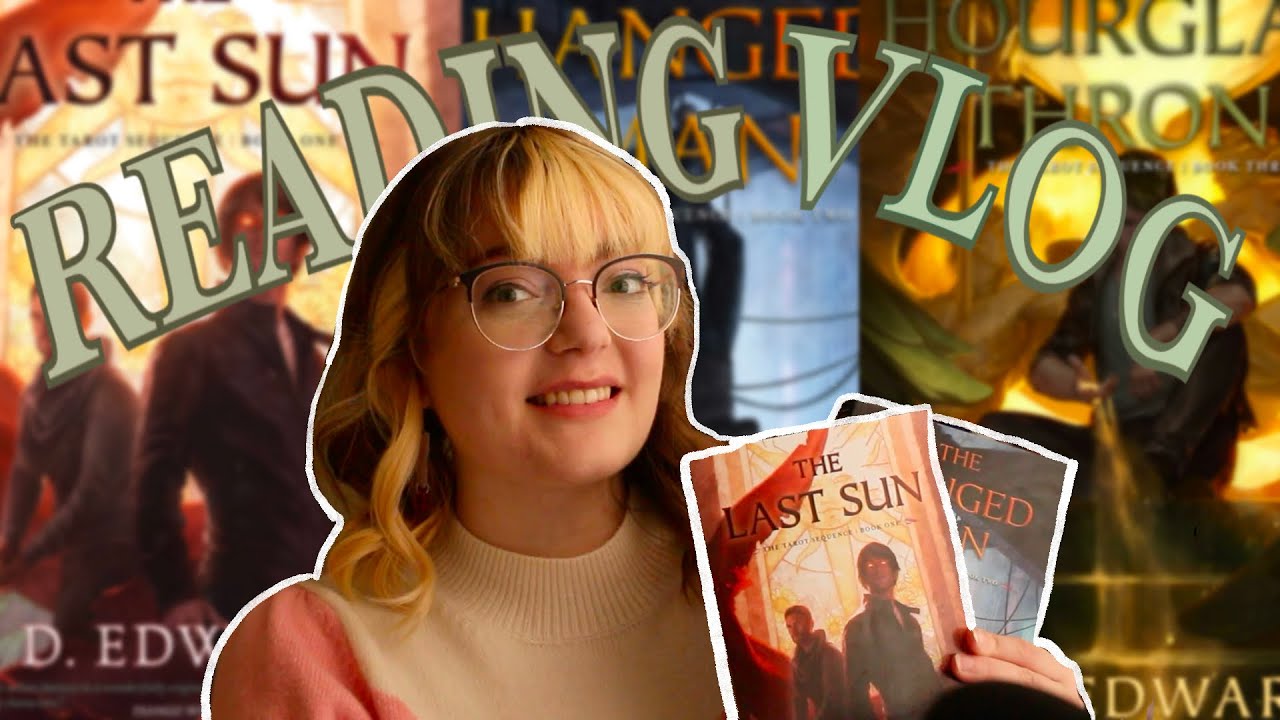 Reading The Tarot Sequence for the first time (Books 1-3) ☀ Reading Vlog