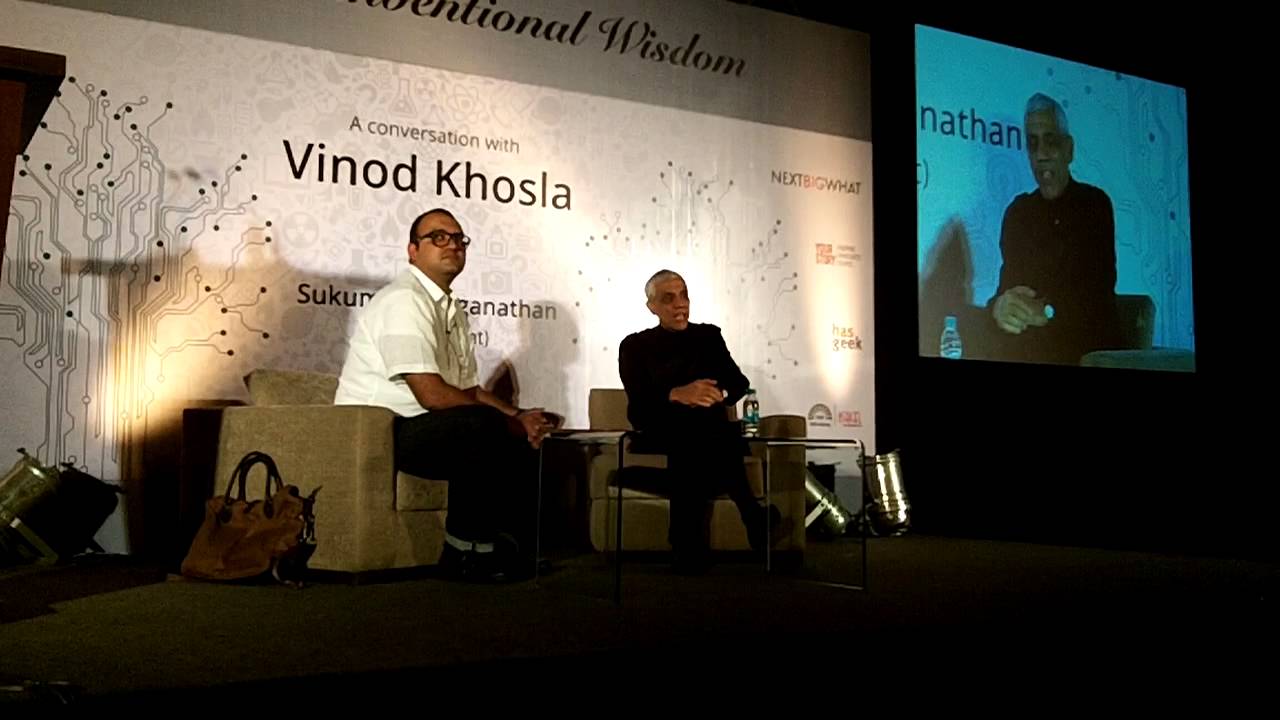 03 of 14   Sukumar Ranganathan, Editor, Mint, in conversation with Vinod Khosla