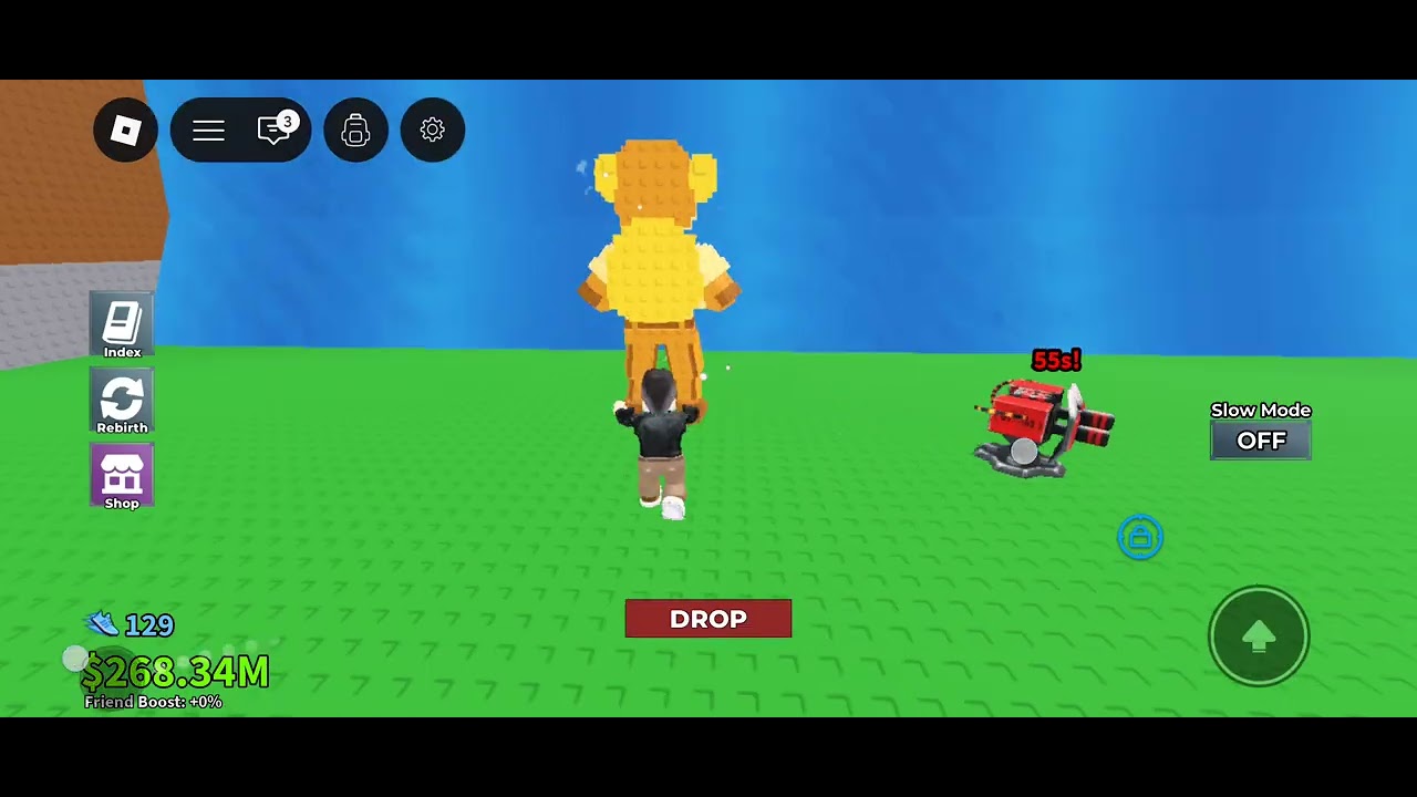 My progress to get max rebirth is getting close