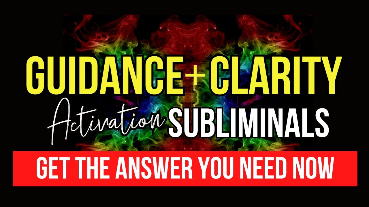 Get the Answer You Need RIGHT NOW | Guidance + Clarity Subliminal Activation