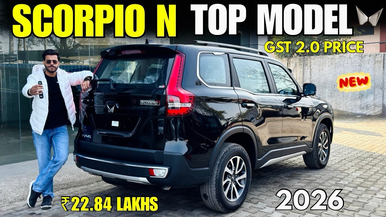 Mahindra Scorpio N Z8L Top Model 2026 Detailed Review ✅ Scorpio N Z8L Diesel Manual Price & Features