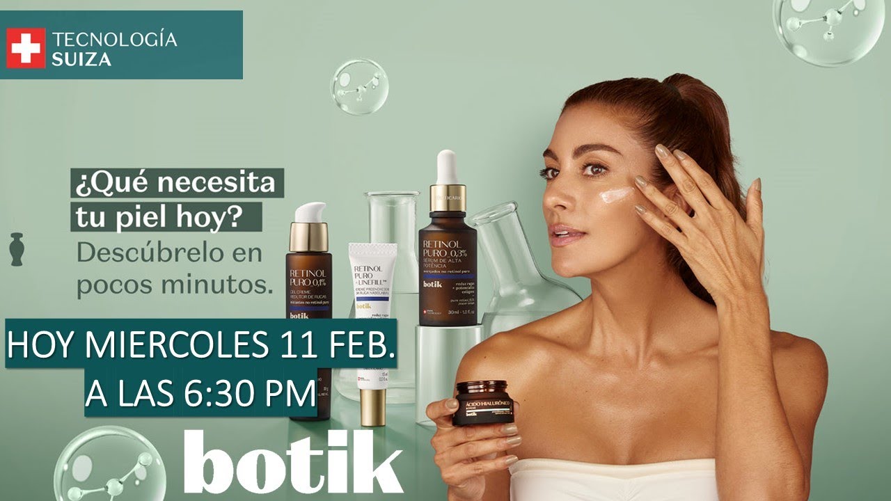 ¡descubre en poco mininutos los beneficio de nuestra linea BOTIK !