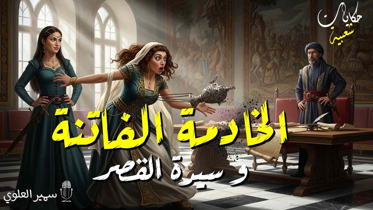 الخادمة الفاتنة و سيدة القصر