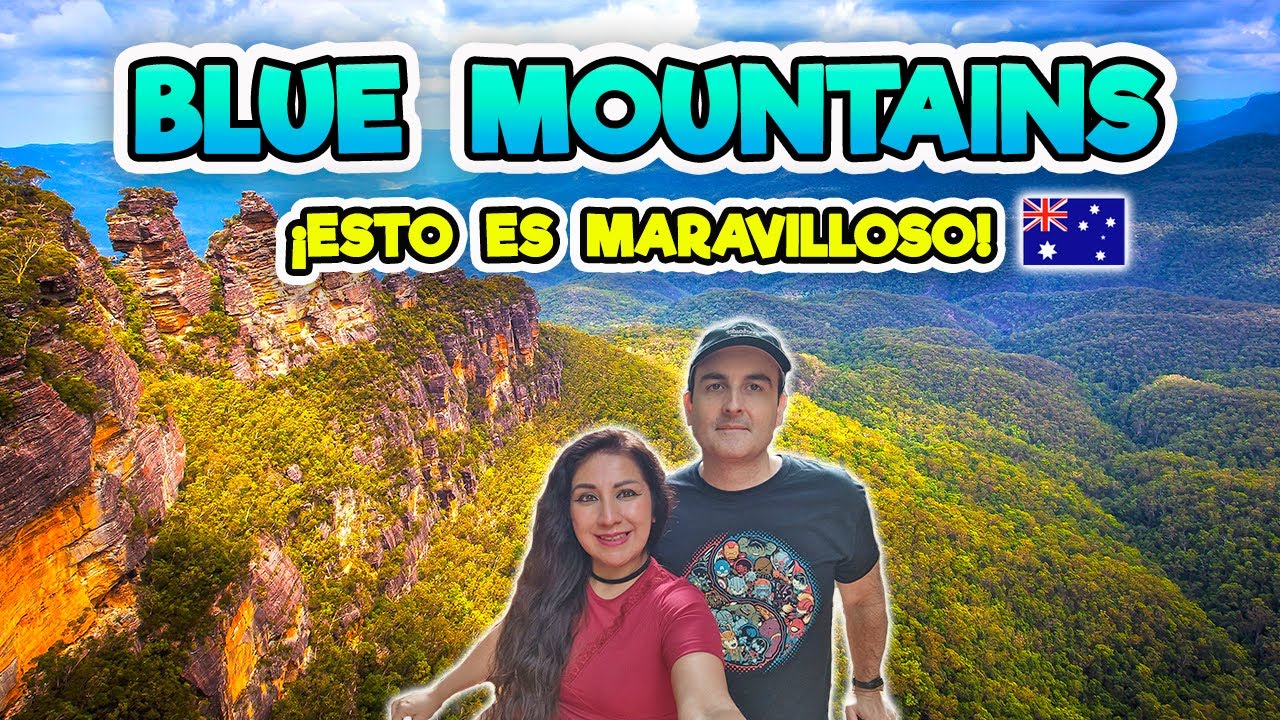Blue Mountains 🇦🇺: ¡Visitamos las Maravillosas MONTAÑAS AZULES! 🏞😯| DAV EN AUSTRALIA #3