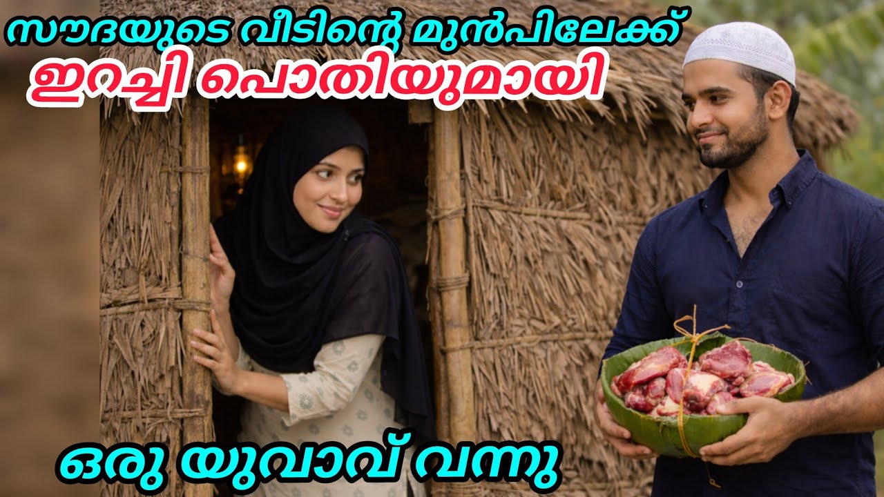 സൗദയുടെ വീടിന്റെ മുൻപിലേക്ക് ഇറച്ചിപ്പൊതിയുമായി ഒരു യുവാവ് വന്നു#nusaiba#islamicstory