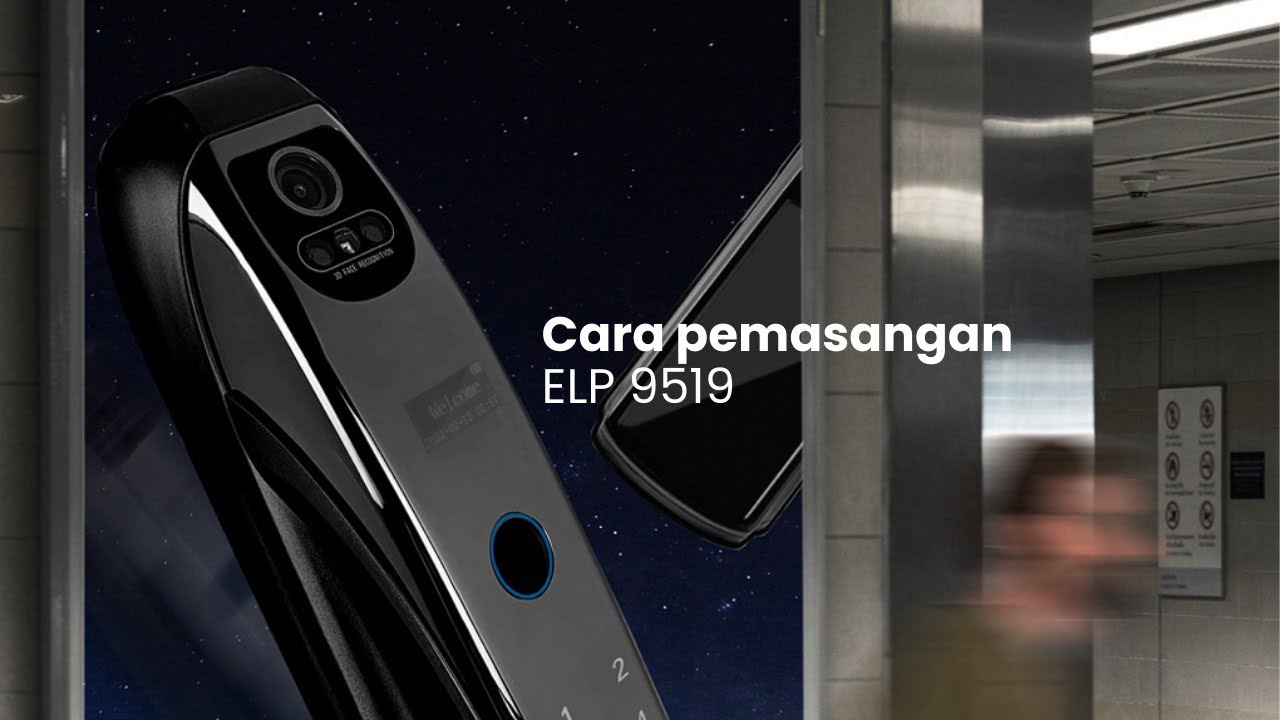 Cara pemasangan Electronic Lock 9519