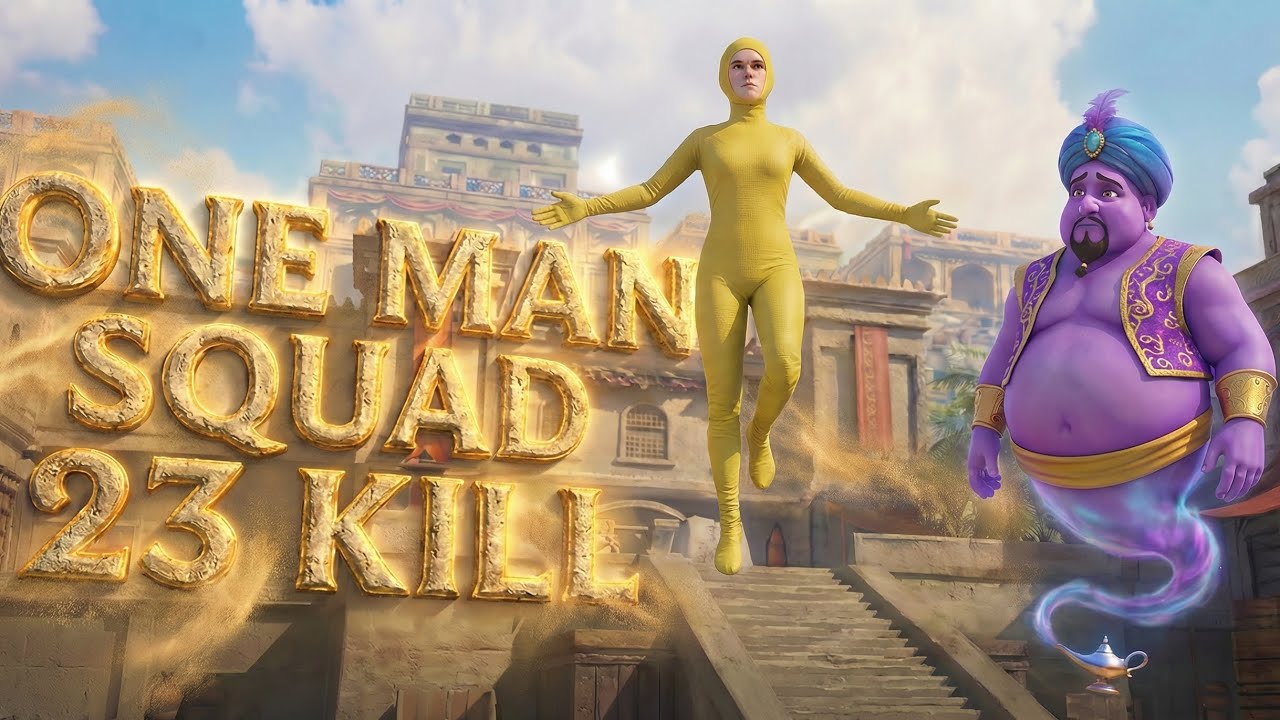 ONE MAN SQUAD 23 KILL GAMEPLAY - PUBG MOBİLE 