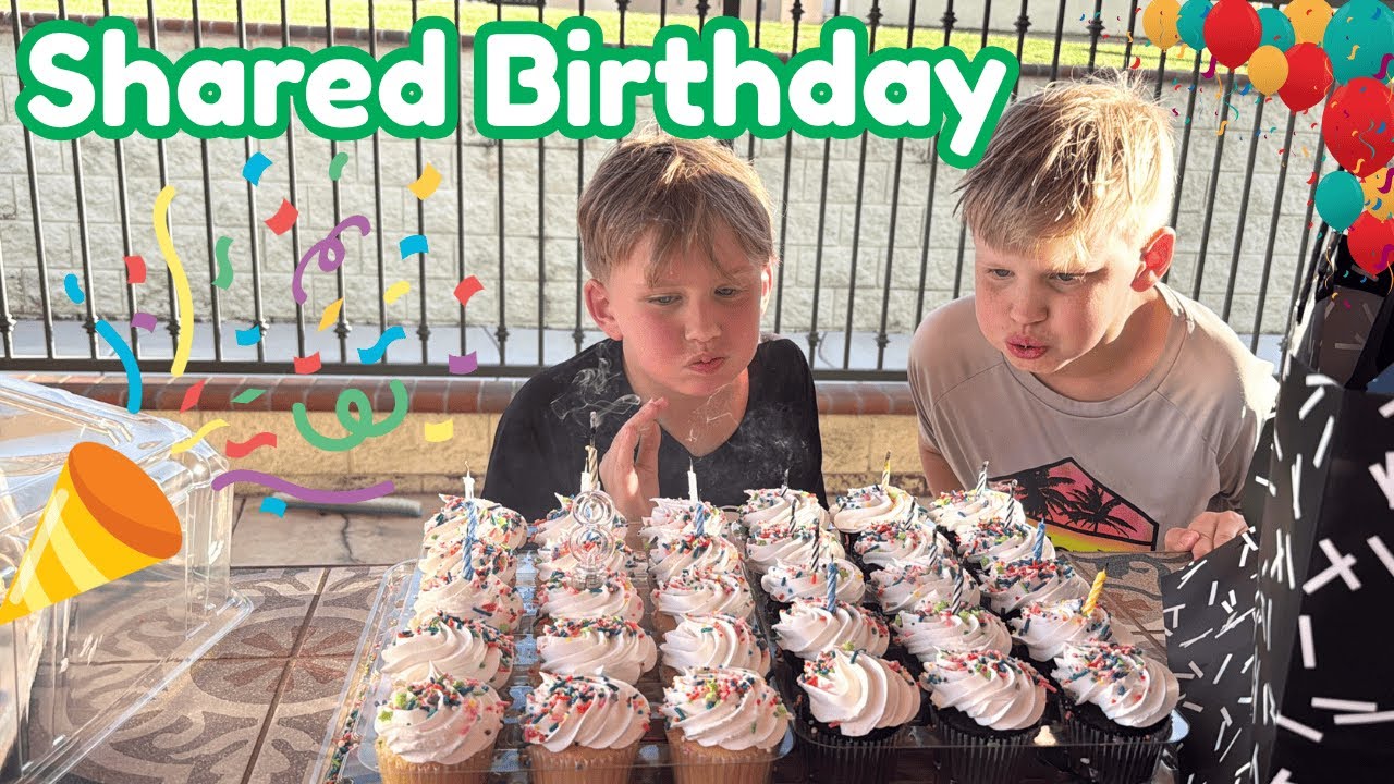 OWEN & MICHAEL'S DOUBLE BIRTHDAY 2025!!