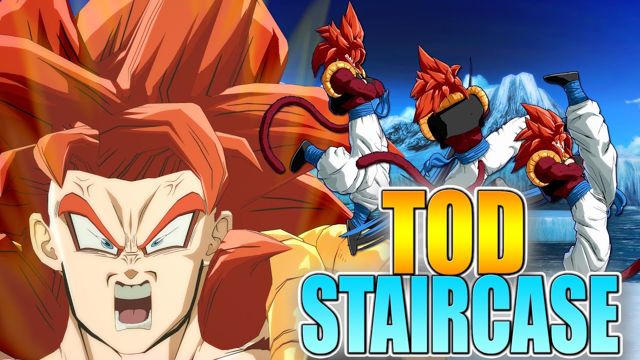 APRENDE este STAIRCASE TOD con GOGETA SSJ4