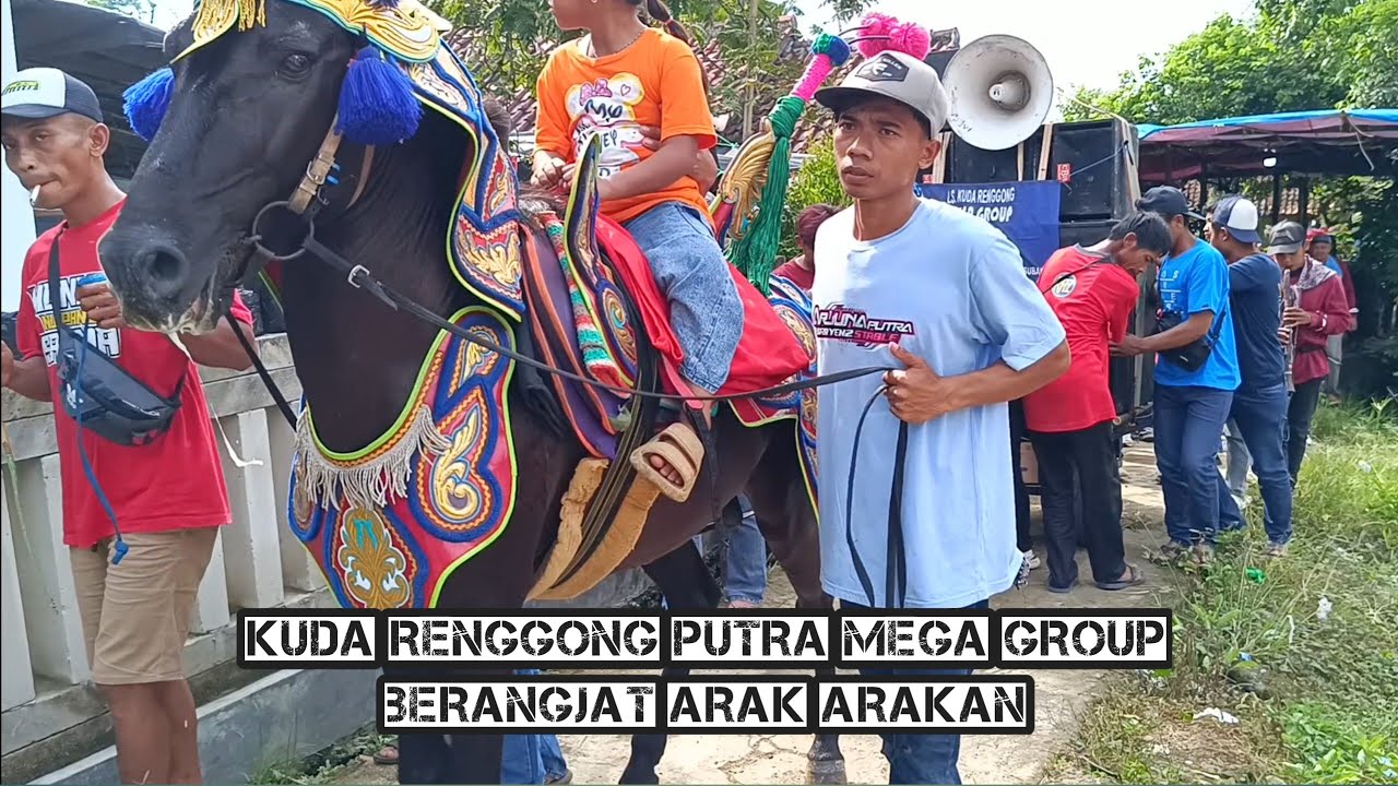 Kuda renggong Putra Mega Group Arak arakan