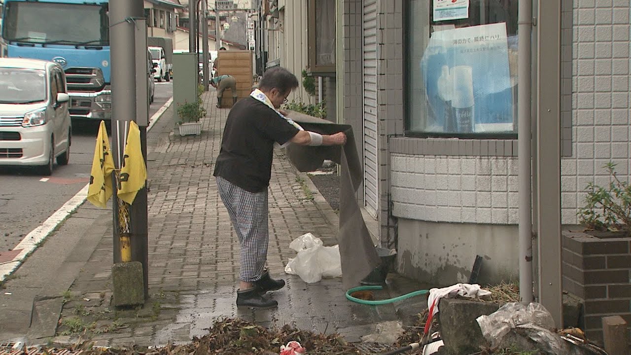 群馬県北部で大雨　沼田市の浸水被害　各地で復旧作業進む(25/09/11)