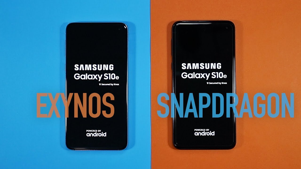 Galaxy S10e: Exynos VS Snapdragon