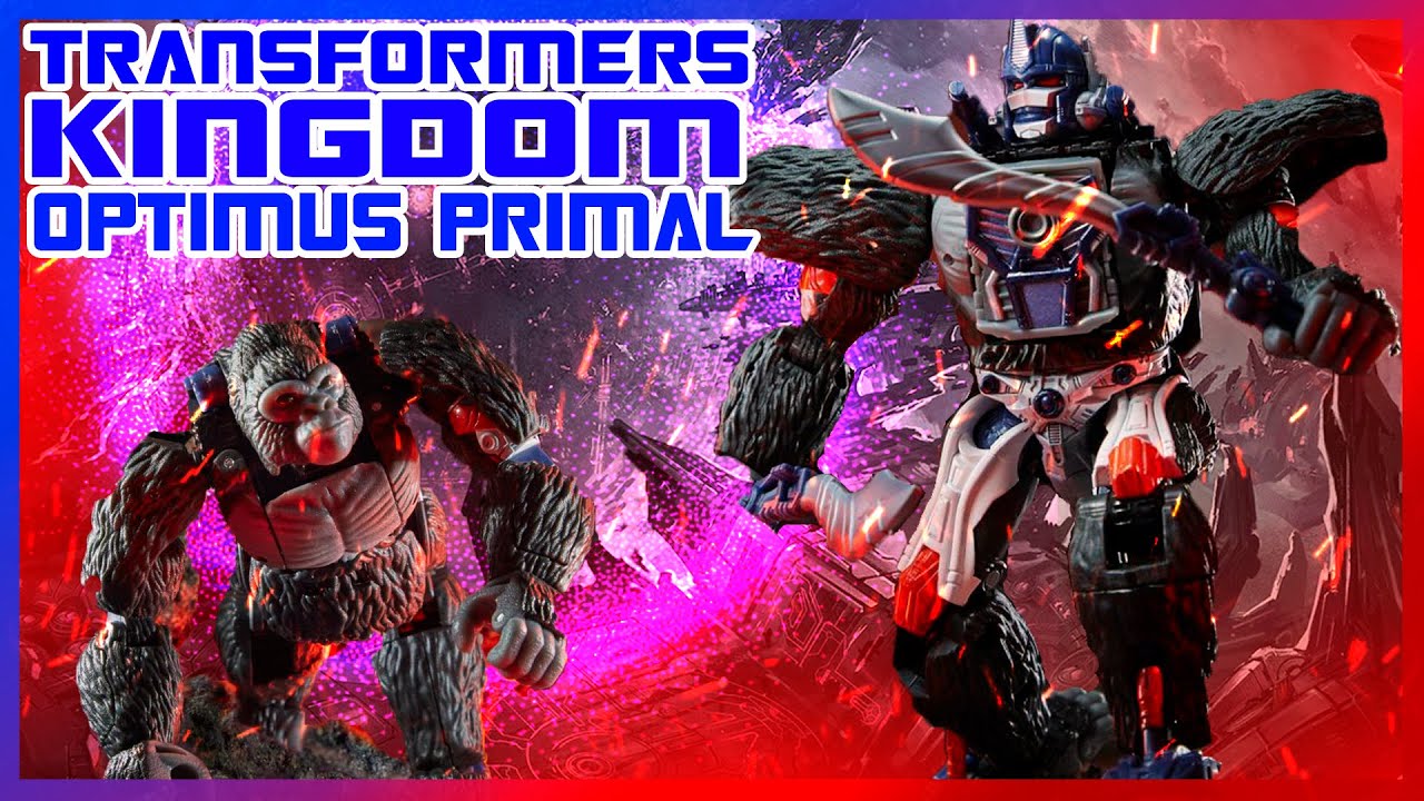 Первобытный лидер максималов. WFC Kingdom - Optimus Primal,  история персонажа, обзор на фигурку.