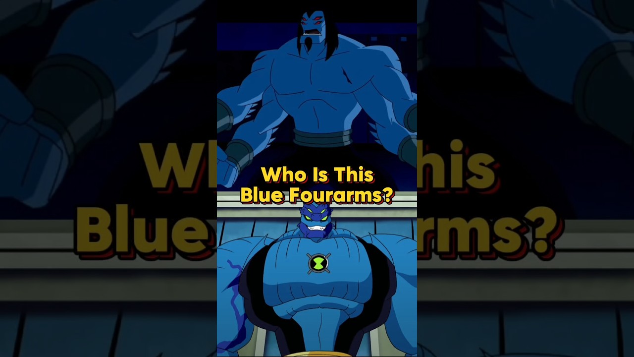 Who Is Blue Fourarms Kolar #omnitrix #benten #fourarms #tetraman #alienx