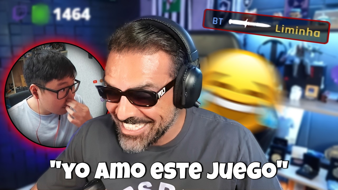 Que resenha, BT e Liminha jogando contra! 😂😂(Liminha, Bt, Nak, Steel e Flavin)
