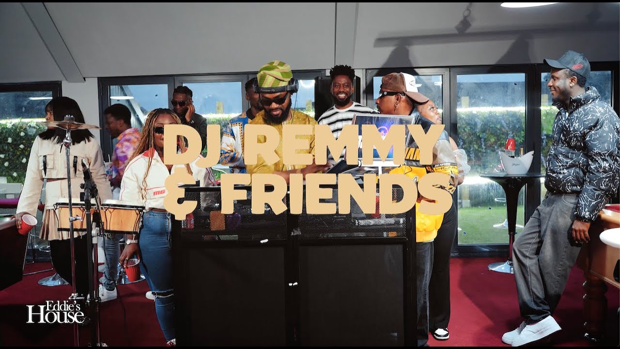 DJ REMMY & FRIENDS FT HYPEMAN YORUBA BRITISH ( AFROBEATS & AMAPIANO MIX) LIVE AT EDDIE'S HOUSE.
